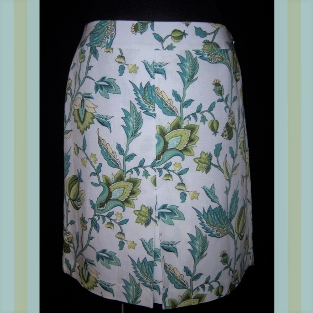 NWT Ann Taylor LOFT Petite Leafy Skirt